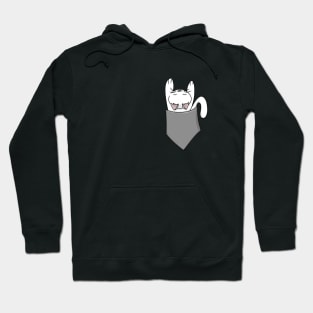 Cute Cat in the Pocket Hoodie